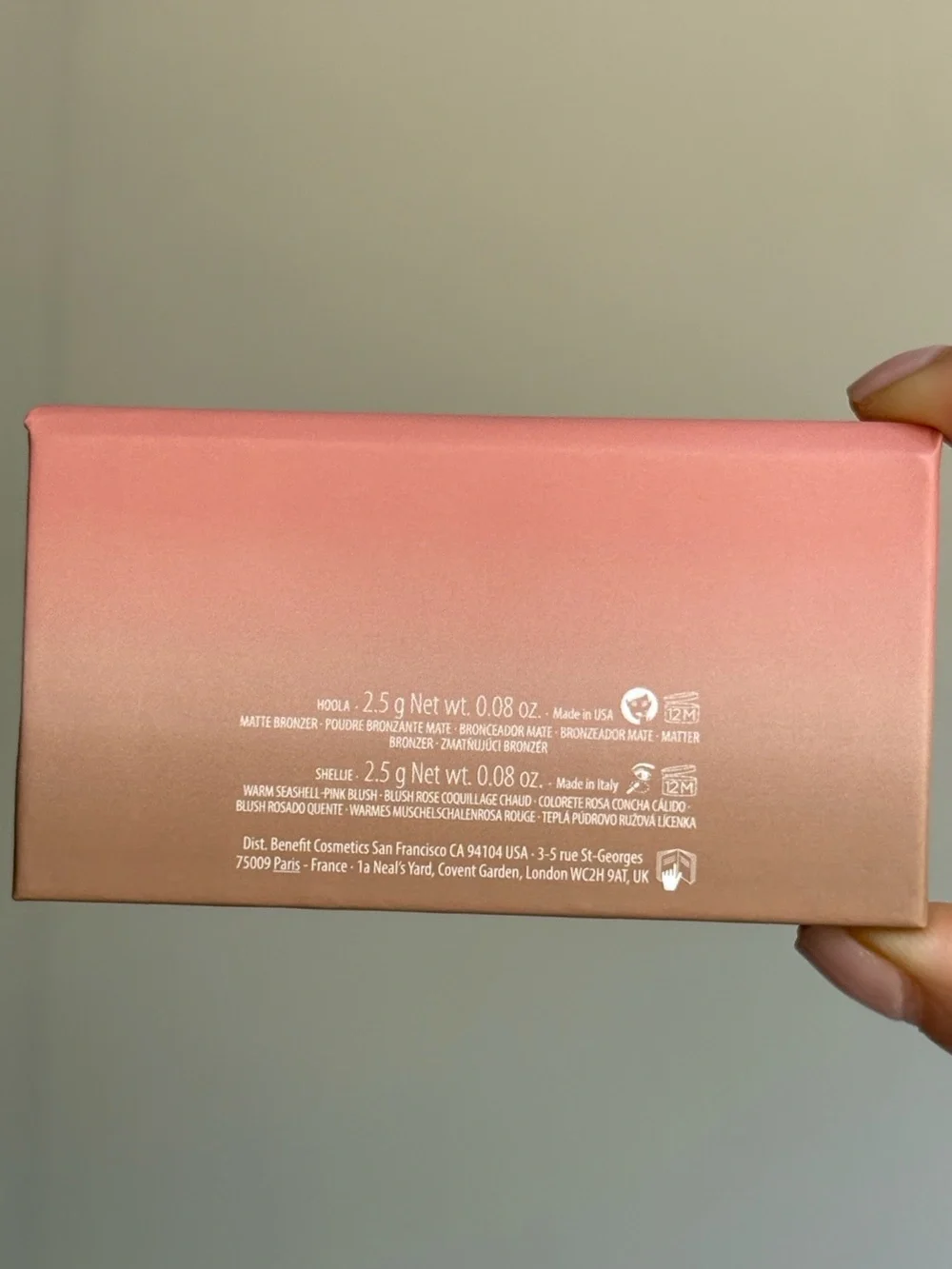 Benefit Hoola Beach Vacay Palette
